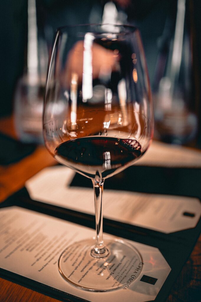 Glas Wijn