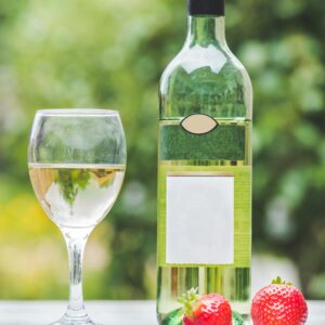 Fles Witte Wijn